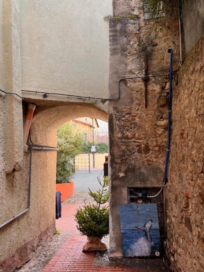 Ferienwohnung Sea View, In The Old Town Santo Stefano Al Mare Exterior foto