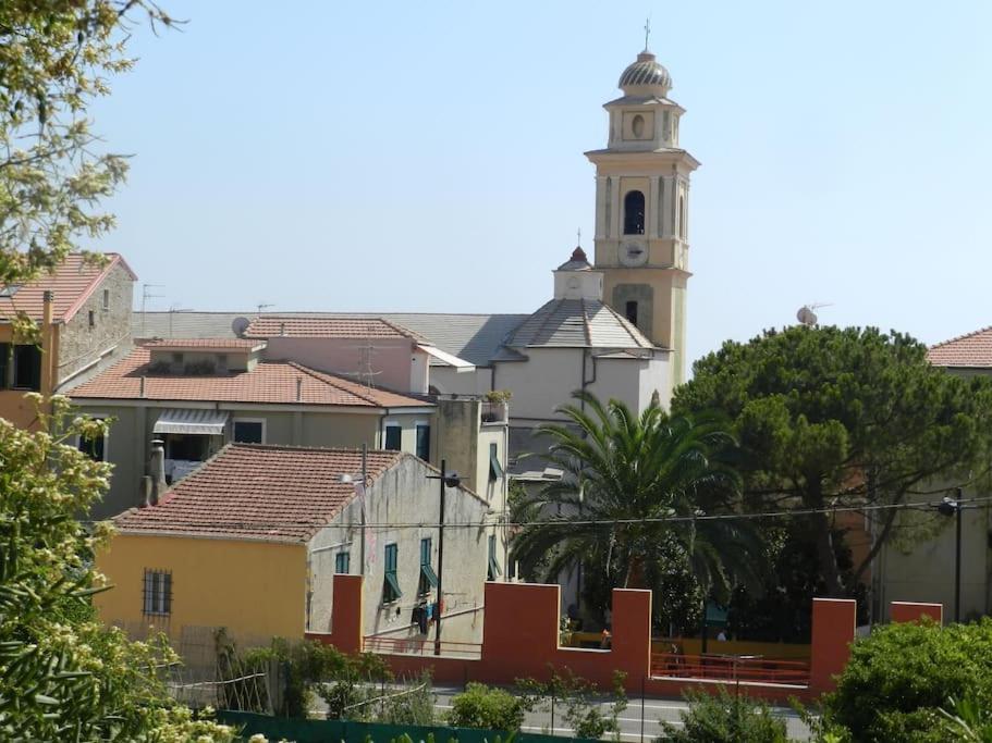 Ferienwohnung Sea View, In The Old Town Santo Stefano Al Mare Exterior foto